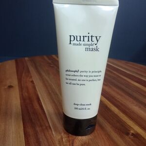 Philosophy Purity Made Simple Deep Clean Mask Mineral Rich 6 Oz Large NEW SEALED